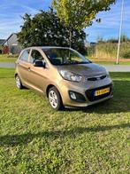 Kia Picanto 1.0 Cvvt 5-DRS 2012 Bruin NAP✅, Auto's, Voorwielaandrijving, Bruin, 400 kg, Origineel Nederlands