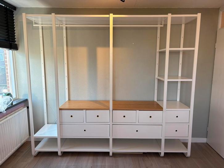 Ikea Elvarli kledingkast, Huis en Inrichting, Kasten | Kledingkasten, Zo goed als nieuw, 200 cm of meer, 200 cm of meer, 50 tot 75 cm