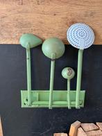 Groen emaille lepelrek, Antiek en Kunst, Antiek | Emaille, Ophalen of Verzenden