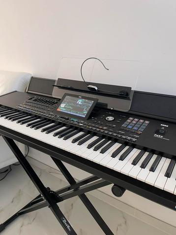Prachtige Korg Pa5x 76 + PaAs en 2 jaar garantie met bon beschikbaar voor biedingen