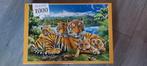 Puzzel tijgers, Ophalen of Verzenden, 500 t/m 1500 stukjes, Zo goed als nieuw, Legpuzzel