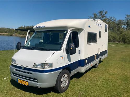 Fiat Mongayo, Caravans en Kamperen, Campers, Particulier, tot en met 3, Half-integraal, Fiat, Fiat, Diesel, Handgeschakeld, Halve Treinzit
