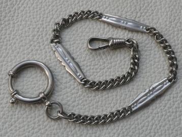 Antieke Art Déco horloge ketting beschikbaar voor biedingen