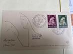 diverse fdc van nederland met beschreven of blanco uitvoerin, Ophalen of Verzenden, Beschreven, Nederland
