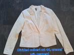 H&M witte colbert, divided mt 44, H&M, Wit, Maat 42/44 (L), Ophalen of Verzenden