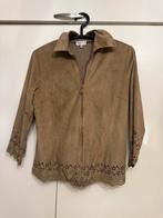 Bruin Suede Vest, Ophalen of Verzenden, Zo goed als nieuw, Maat 38/40 (M), Bruin