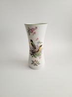 Izgs Prachtige vaas met bloemen en vogel, Antiek en Kunst, Antiek | Vazen, Ophalen of Verzenden
