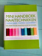 Alison Smith - Mini-handboek naaitechnieken, Borduren en Naaien, Ophalen of Verzenden, Alison Smith, Zo goed als nieuw