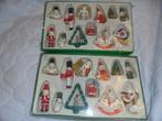 vintage houten kersthangers, Diversen, Kerst, Ophalen of Verzenden, Zo goed als nieuw
