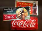 Coca Cola reclameborden - 3 designs (ook los te koop), Ophalen of Verzenden, Zo goed als nieuw, Reclamebord