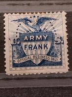 U.S. Army Frank zegel 1898, ongeautoriseerde militaire zegel, Ophalen of Verzenden, Noord-Amerika