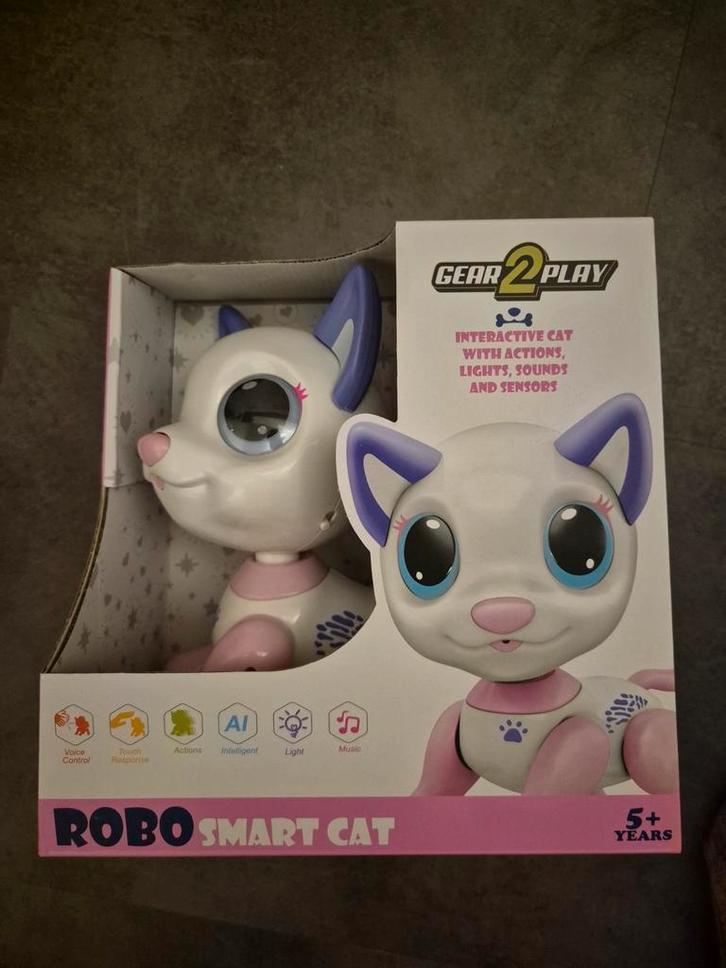 Interactieve Robot Kat - Nieuw in Doos. 7,50, Kinderen en Baby's, Speelgoed | Overig, Nieuw, Jongen of Meisje, Ophalen of Verzenden