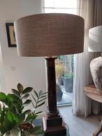 Klassieke Hoge Tafellamp met Duran Kap - 81cm, Huis en Inrichting, Ophalen