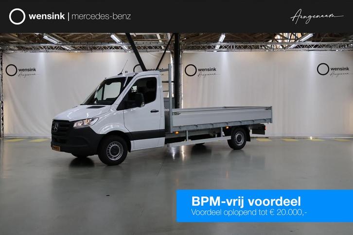 Mercedes-Benz Sprinter 315 CDI L3 PRO | OPEN LAADBAK, Auto's, Bestelauto's, Bedrijf, Te koop, Airbags, Airconditioning, Cruise Control