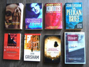 Diverse thrillers, romans en overige boeken. beschikbaar voor biedingen