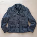 M&S Mode blauwe gevoerde blazer met wol maat 42, Blauw, Maat 42/44 (L), Ophalen of Verzenden, Zo goed als nieuw