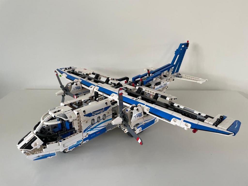 Lego 42025 Vrachtvliegtuig, Ophalen, Zo goed als nieuw, Complete set, Lego