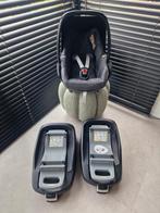 Maxi-cosi Pebble zeer compleet incl 2 adapters en regenhoes., Kinderen en Baby's, Autostoeltjes, Ophalen, Autogordel of Isofix