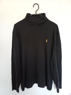 Polo Ralph Lauren Longsleeve Col - Maat M, Ophalen of Verzenden, Zo goed als nieuw, Zwart, Polo Ralph Lauren