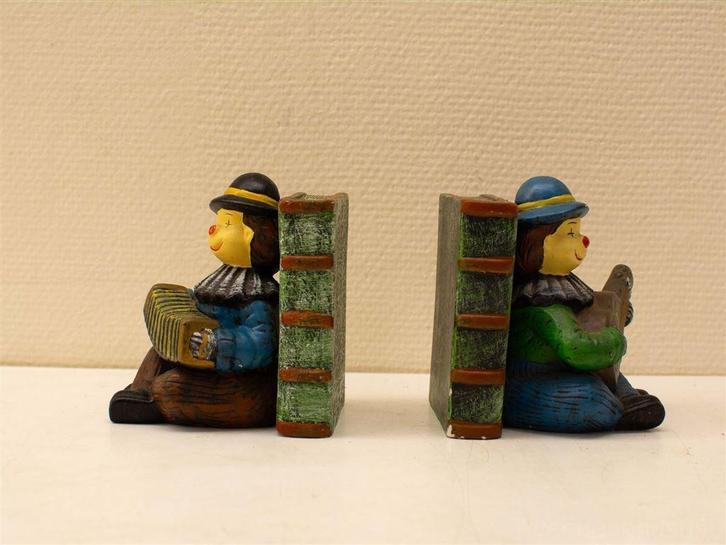 2 boekensteunen 30003, Verzamelen, Beelden en Beeldjes, Gebruikt, Ophalen of Verzenden