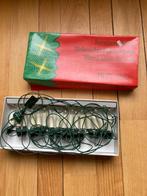 Vintage kerstverlichting met knijpers16 lichtjes  + reserv, Ophalen of Verzenden, Gebruikt