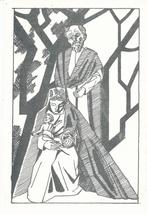 9 Mooi devotie kaarten getekend door: Ant. G. I. Erftemeijer, Ophalen of Verzenden, Zo goed als nieuw, Kaart of Prent, Christendom | Katholiek