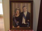 Staatsieportret koningin Beatrix en prins Claus, Verzamelen, Koninklijk Huis en Royalty, Nederland, Zo goed als nieuw, Kaart, Foto of Prent
