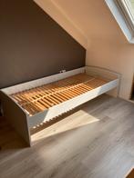 Bed 1 persoons 90x200 met lattenbodem GRATIS!!, Huis en Inrichting, Ophalen, 90 cm, Eenpersoons, Wit