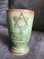 Beker verzamel/keramiek /steen/vintage/Jeruzalem., Antiek en Kunst, Ophalen of Verzenden
