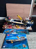 Lego City 60266 Ocean Onderzoeksboot, Kinderen en Baby's, Speelgoed | Duplo en Lego, Ophalen of Verzenden, Zo goed als nieuw, Complete set