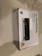 Behringer u-phoria umc22 interface, Ophalen of Verzenden, Zo goed als nieuw