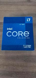 Intel Core i7 processor i7- 12700k LGA 1700 12th gen, Computers en Software, Processors, Ophalen of Verzenden, Zo goed als nieuw