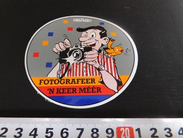 sticker ELKA  Fotografeer 'n keer meer   strip  beschikbaar voor biedingen