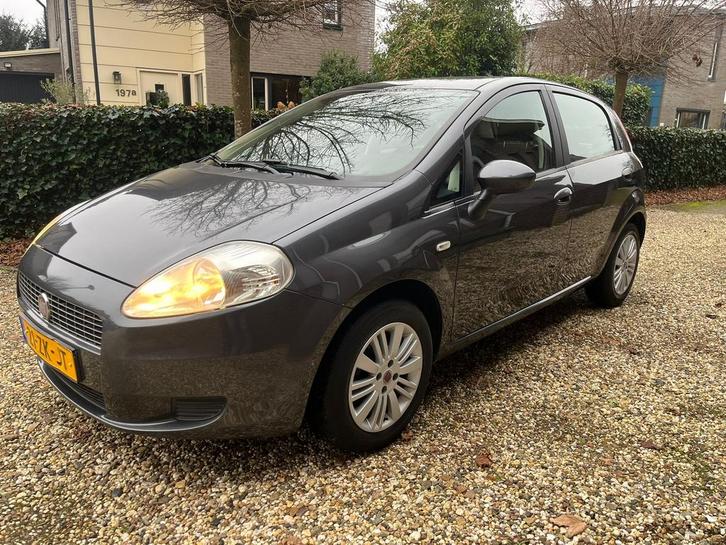 Fiat Punto 1.4 5DR 2008 Grijs, Auto's, Fiat, Bedrijf, Te koop, Punto, ABS, Airbags, Airconditioning, Bluetooth, Boordcomputer