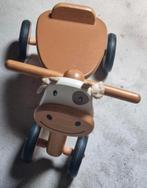 Houten loopfiets koe, Ophalen, Zo goed als nieuw, Loopfiets