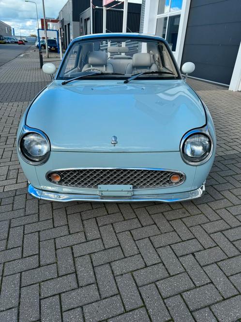 Nissan Figaro 1991 In Pale Aqua, automaat, airco, turbo JDM, Auto's, Nissan, Bedrijf, Overige modellen, Airconditioning, Centrale vergrendeling