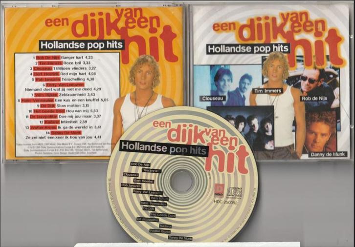 Een Dijk Van Een Hit - Hollandse Pop Hits, Orig. CD, Cd's en Dvd's, Cd's | Verzamelalbums, Gebruikt, Nederlandstalig, Ophalen of Verzenden
