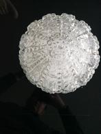 Vintage glazen plafonnière., Ophalen of Verzenden, Zo goed als nieuw, Glas, Vintage