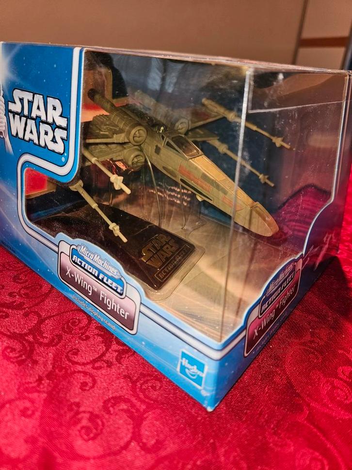 Vintage Star Wars Micro Machines X-Wing, Verzamelen, Star Wars, Gebruikt, Actiefiguurtje, Ophalen of Verzenden