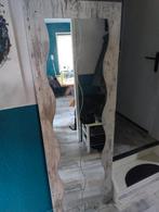 Zelfgemaakte lange spiegel, Huis en Inrichting, Woonaccessoires | Spiegels, Ophalen, Gebruikt, Rechthoekig, 150 tot 200 cm