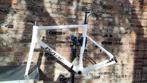 Isaac Boson disc frameset - Mineral White XL, Frame, Ophalen of Verzenden, Zo goed als nieuw, Racefiets