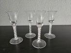 Set van 4 slingerglaze, Ophalen, Zo goed als nieuw, Overige typen