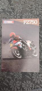 Originele folder Yamaha FZ 750 1985, Motoren, Ophalen of Verzenden, Yamaha