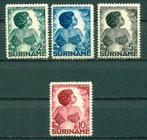 Suriname nr. 179-182 Kinderzegels 1936 ongebruikt, Postzegels en Munten, Postzegels | Suriname, Ophalen of Verzenden, Postfris