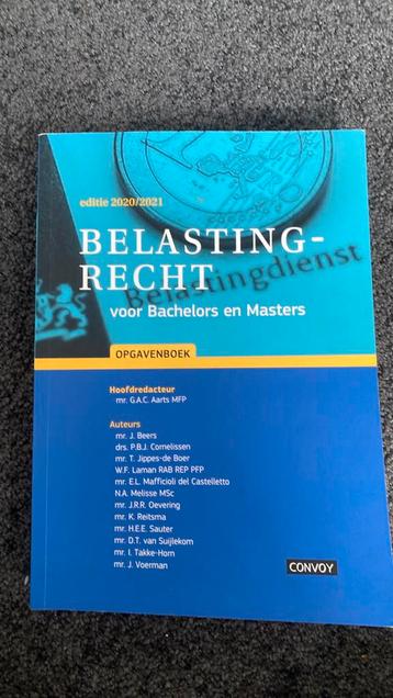 Belastingrecht - Opgavenboek beschikbaar voor biedingen