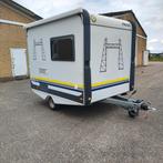 Nette knaus Deseo caravan  prijs knaller!, Caravans en Kamperen, Caravans, Koelkast, Tot en met 2, Bedrijf, Treinzit