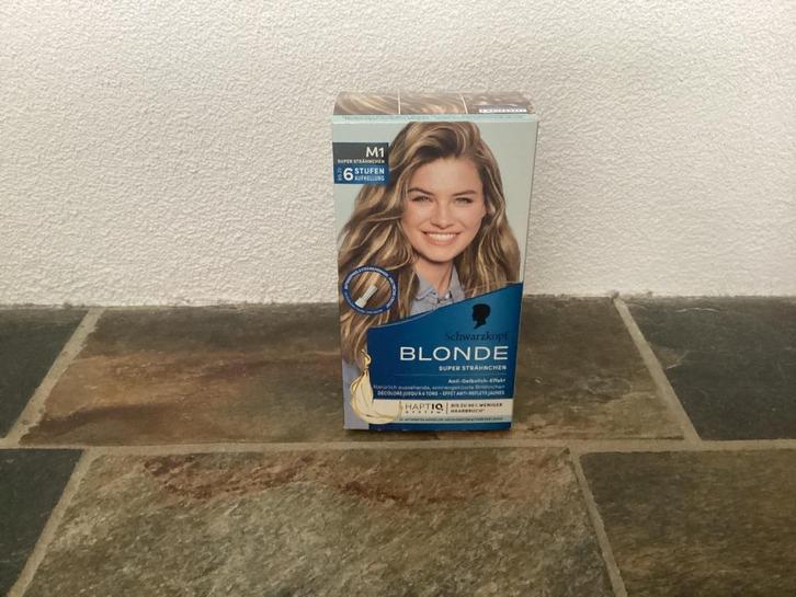 Nieuw! Schwarzkopf blonde M1 coupe de soleil super haarverf, Sieraden, Tassen en Uiterlijk, Uiterlijk | Haarverzorging, Nieuw