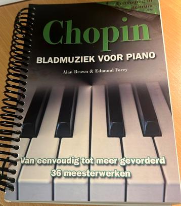 Boek Chopin Bladmuziek voor Piano-Pianoboek beschikbaar voor biedingen