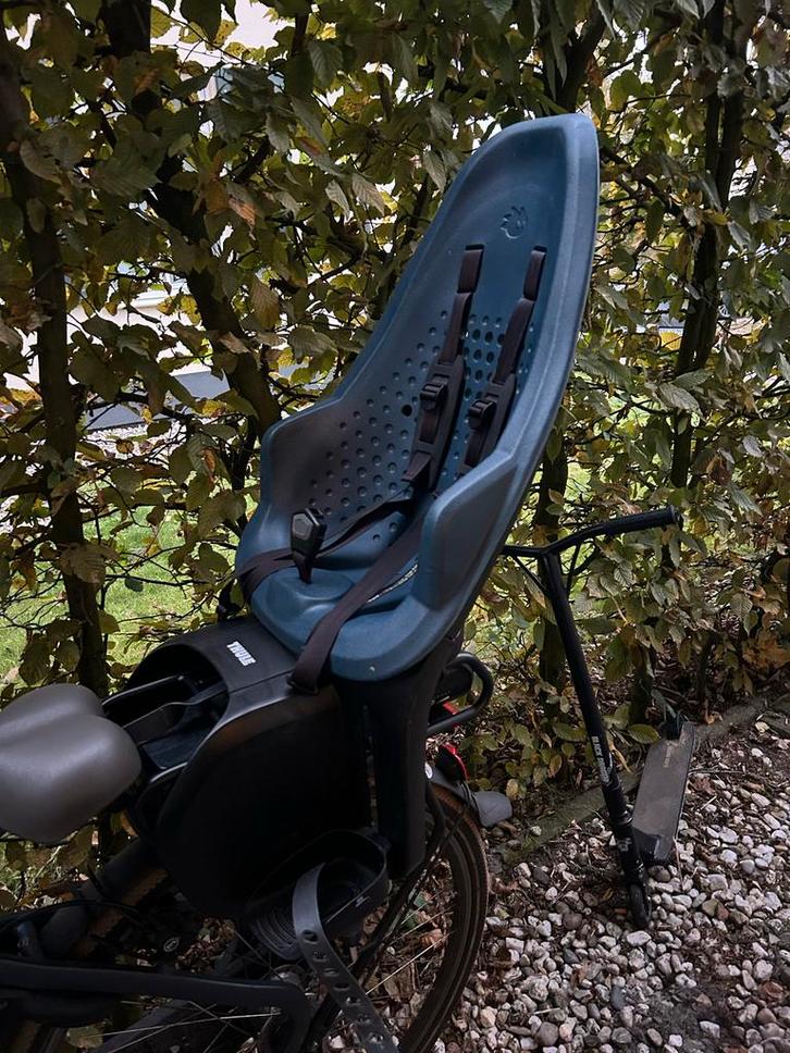 Thule Yepp Achterzitje Fietsstoeltje, Fietsen en Brommers, Fietsaccessoires | Fietsstoeltjes, Gebruikt, Achterzitje, 9 t/m 18 kg