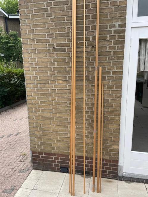 11 Afdeklatjes –Hoeklatjes, div. soorten en maten+ander Hout, Doe-het-zelf en Verbouw, Hout en Planken, Zo goed als nieuw, Overige typen